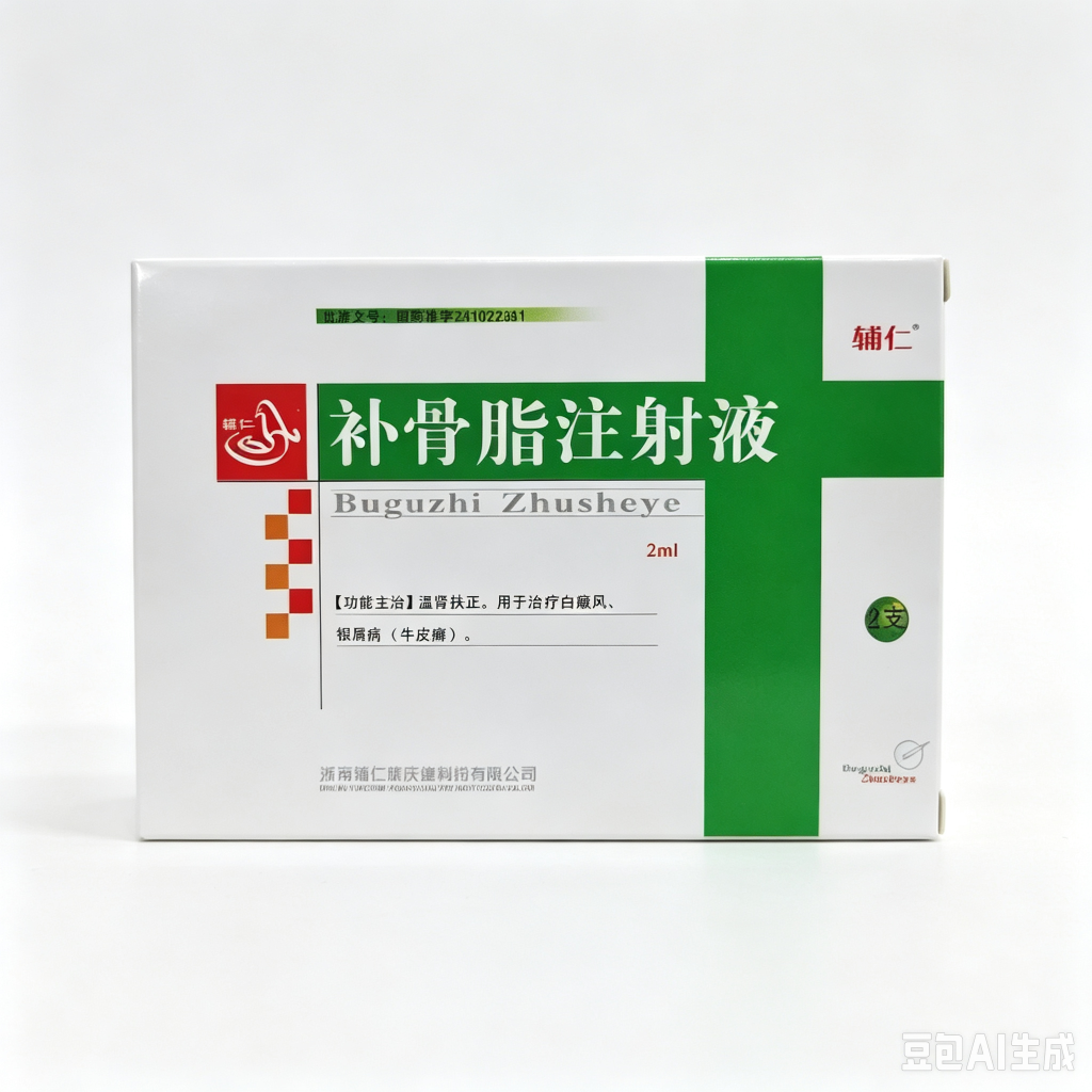 【辅仁】补骨脂注射液 价格¥76.50 购买药店北京美信康年大药房 适应症白癜风、银屑病(牛皮癣)