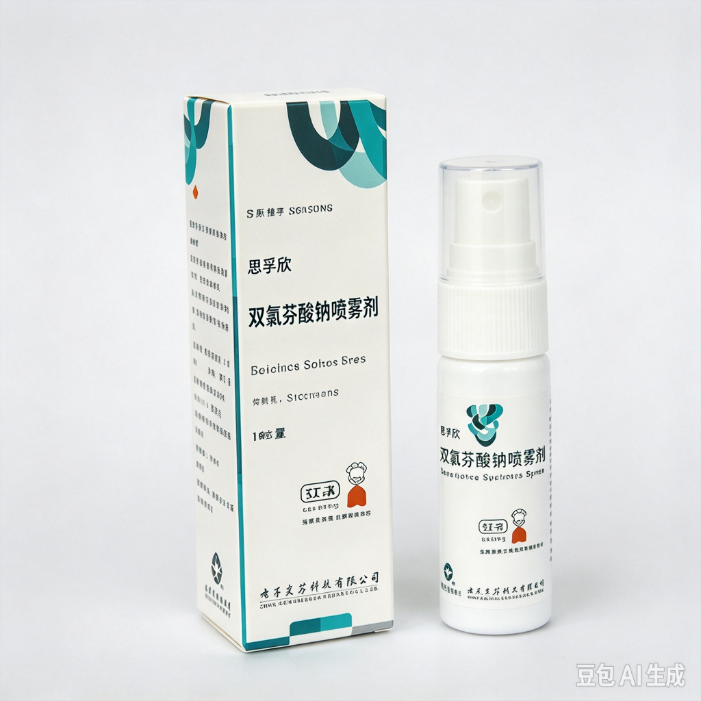 【思孚欣】双氯芬酸钠喷雾剂 价格¥29.00 购买药店北京美信康年大药房 适应症口腔溃疡